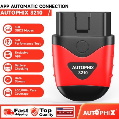 AUTOPHIX 3210 OBD2 Scanner Bluetooth Check Engine Light Battery Test Diagnostic