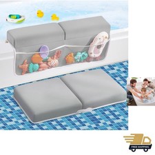 Bath Kneeler and Elbow Rest Pad Set, Thick Soft Quick Dry Bathtub Mat for Bab...