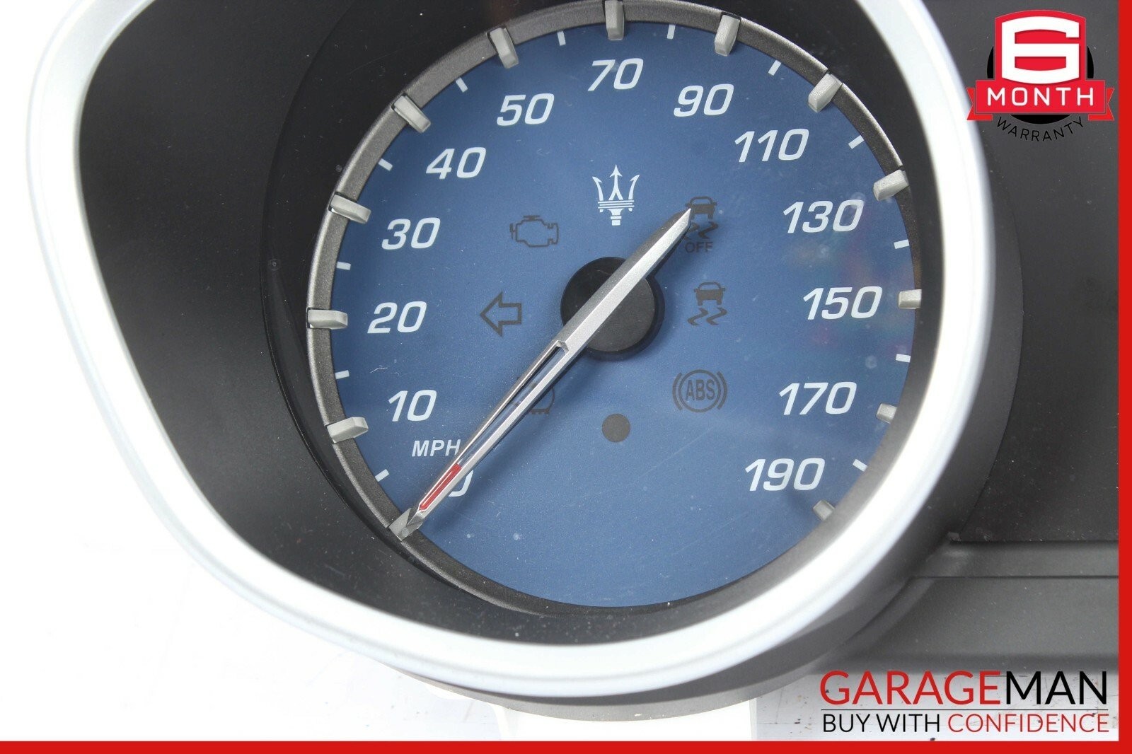 14-17 Maserati Ghibli Speedometer Odometer Instrument Cluster Gauge OEM 43k