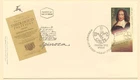 Israel Sc. 1485 Baruch Spinoza (1632-77) Jewish Philosopher on 2002 FDC