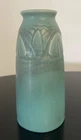 ROOKWOD ART  POTTERY 1920 GREEN MATTE 6.75” VASE