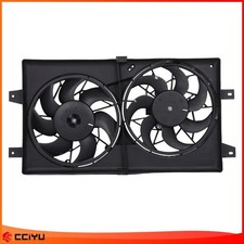 620910 Radiator Condenser Cooling Fan Assembly Fit For 2001 02-06 Dodge Stratus