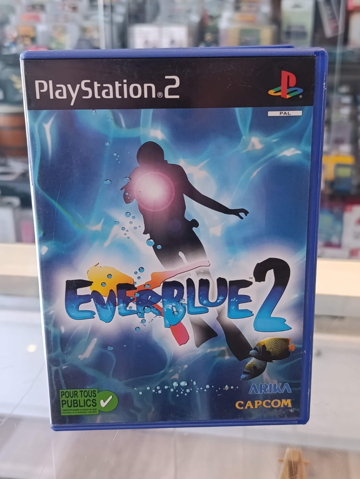 Everblue 2 Capcom Rare PlayStation 2 Jeu Pal Fr Sans Notice. Ps2