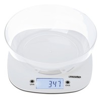 Mesko KüChenwaage Mit SchüSsel Bis 5Kg Weiß Ms 3179W
