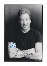 Tim Allen Signed Autographed 5 x 7 Photo Actor Comedian C