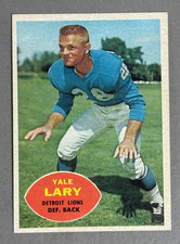 1960 Topps #48 Yale Lary NM+. Detroit Lions