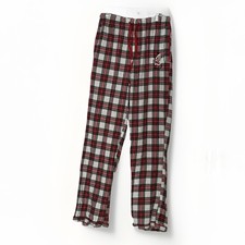 Disney Parks Mickey Mouse Tartan Plaid Holiday Christmas Pajama Pants Flannel L