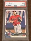 2018 Bowman Baseball - #1 Mike Trout Angels Mint MT PSA 9
