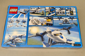 LEGO City 7723 Police Pontoon Plane NEW! RARE! HUGE! Seaplane Airplane Prop Town