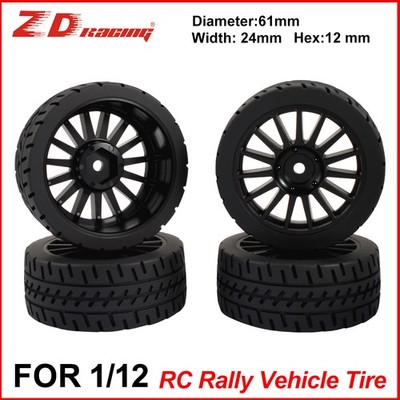 ZD Racing RC Gummireifen 12mm Hex Typen für RC Racing Drift Car RX12 Teile
