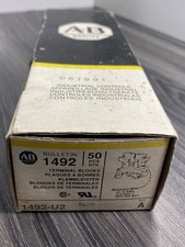 Allen Bradley 1492-U2 Series A Terminal Blocks 20A 600V New in box  48 Total 