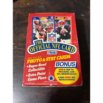 1989 Pro Set Series 1 Sealed Packs Complete 36ct Box