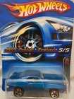 NIP 2006 Hot Wheels Blue 1969 Pontiac Firebird Diecast Car Red Line 5/5 J3426