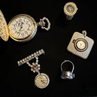Vintage To Now Estate Costume Jewelry Lot Retro MCM Steampunk Watch Rings Etc
