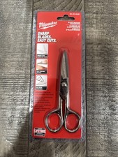 Milwaukee 48-22-4048 Durable Sharp Steel Electrician Scissors
