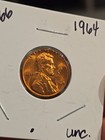 1964 P Gem Bu Lincoln Memorial Cent Penny Taken From A Obw Roll — photo 2