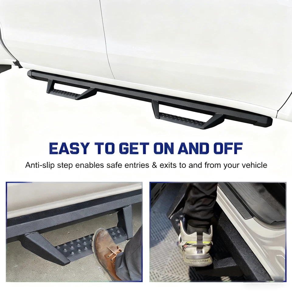 FIT 99-16 FORD F250 F350 Superduty Super Cab 3" Running Boards BCKA Side Step - Image 4 of 4