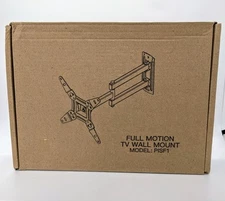 Pipishell Full Motion T.V. Wall Mount Model PISF1  4 13"- 42" T.V. New Open Box