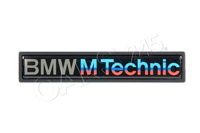 Original BMW E36 Cabrio M Technic Tür Zierleiste Emblem Zeichen OEM 51132251378