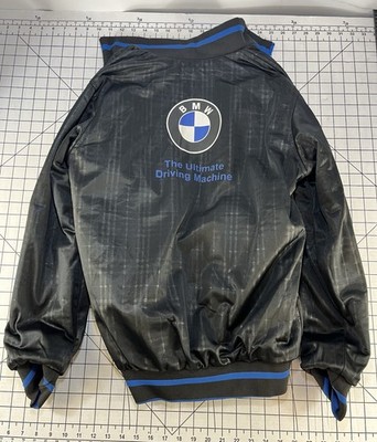 ジャケット・アウター bm Vintage BMW Reversible Bomber Jacket Blue/Black Full Zip Racing F1