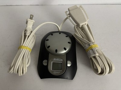 Sunbeam Heated Blanket Controller PAC-258 G85 E23623 Black Three Prong - Tested