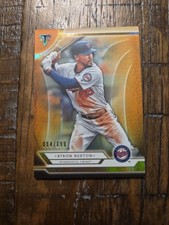 2018 TOPPS TRIPLE THREADS AMBER BYRON BUXTON #54 #d /199 MINNESOTA TWINS