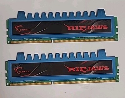 Lot Of 2 G.Skill RipJaws 4GB (2x2GB) PC3-10666 DDR3-1333Mhz Desktop Memory