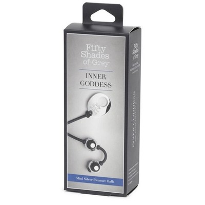 Fifty Shades of Grey Mini Silver Balls | Jiggle Kegel  Pelvic Muscles Exerciser