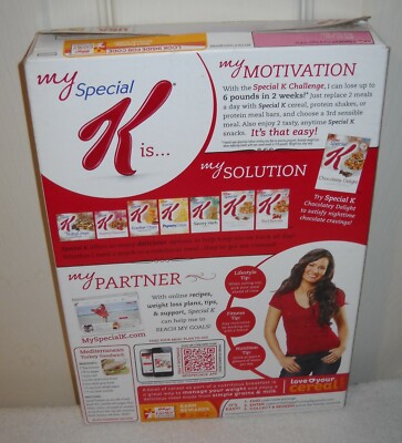 11730 Kellogg's 2014 Special K Fruit & Yogurt Cereal BOX ONLY | eBay