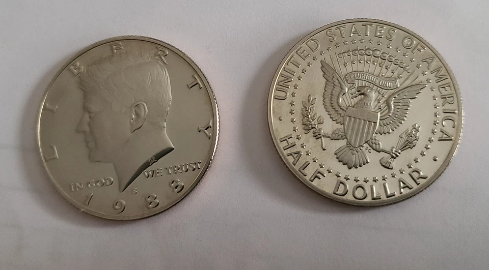 1988-S Kennedy Half Dollar Roll - 20 Coins - Proof - Image 2 of 2