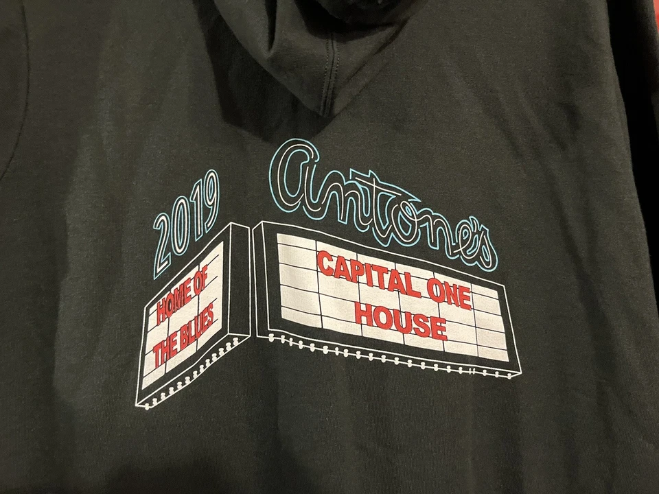 SXSW Capital One House Antones Austin Full Zip Hoodie Size XL Home Of The Blues - Image 4 of 4