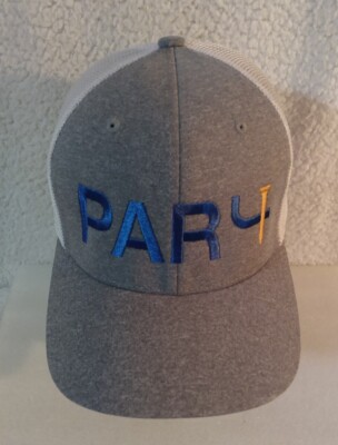 Par 4 Flex Fit Golf Hat Cap Mesh Back Size L/XL