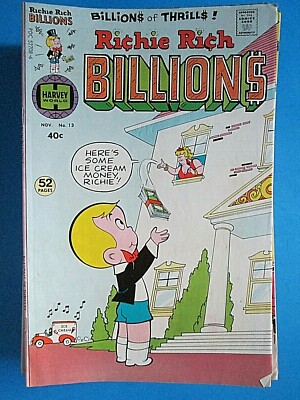 RICHIE RICH BILLIONS No. 13 1976