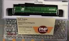 N Scale Atlas 40005315 EMD SD9 Silver BN Burlington Northern Rd# 6198 DCC Ready