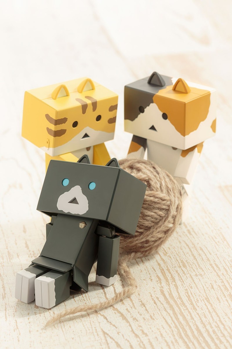 Nyanbo Nyanboard mini Set of Three 3.5in Anime Plastic Model Kit