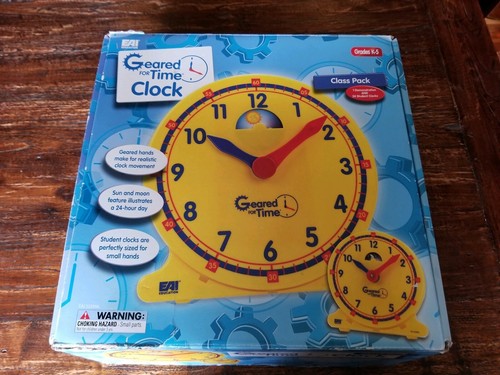 Geared For Time Clocks By EAI Education K-5 - Picture 5 of 7