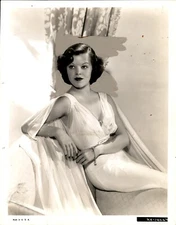 GA204 1937 Original Photo DIXIE DUNBAR CHIC GLAMOUR FASHION "ONE IN A MILLION"