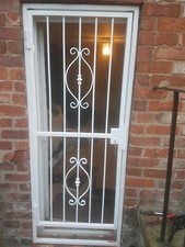 Security Gate, Framed Gate, Metal Door Key Lock, UK seller