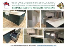 Handmade Bespoke Solid Pine Made To Measure Kitchen - Design BESPOKE