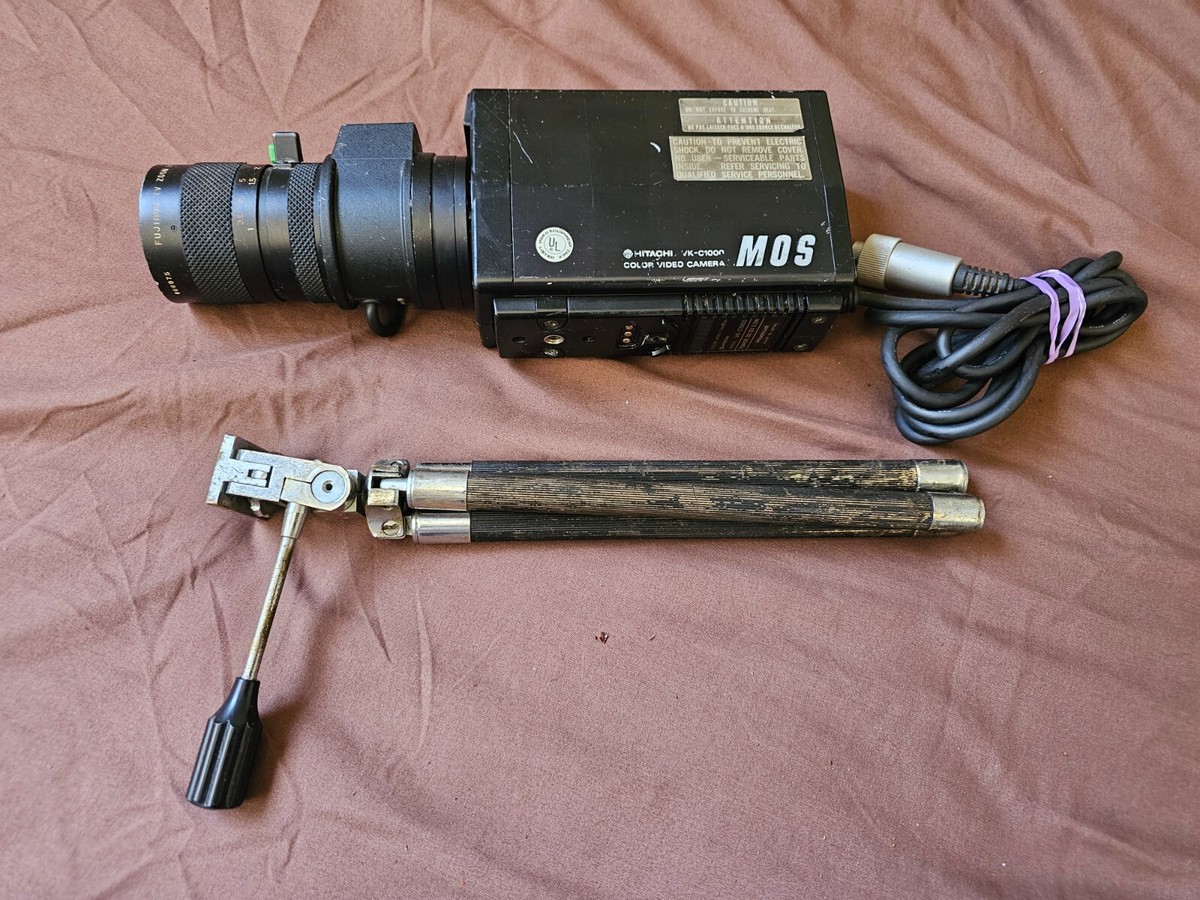 Hitachi MOS VK-C1000 First Consumer Color Video Camera With Hitachi MOS VK-C1000 First Consumer Color Video Camera With
