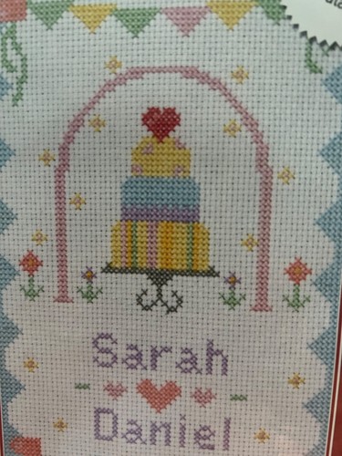 Hochzeit. Kreuzstich Set gezählt. Neu - Bild 1 von 3