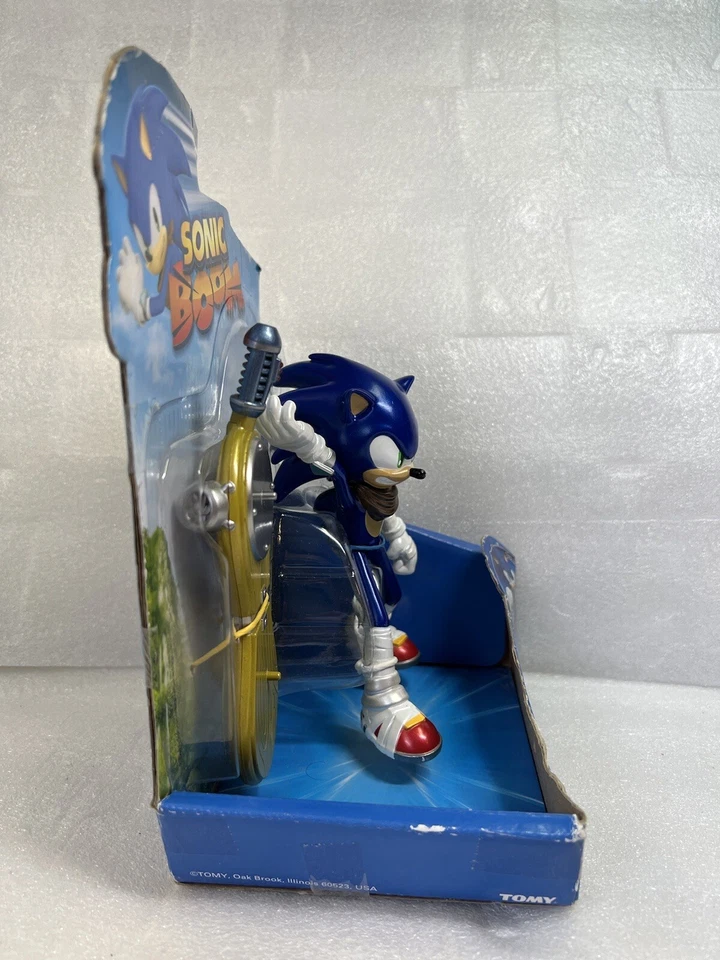 SONIC BOOM SONIC EL ERIZO FIGURA DE ACCIÓN JUGUETE TOMY 6” SEGA RARO Foto 2 de 4