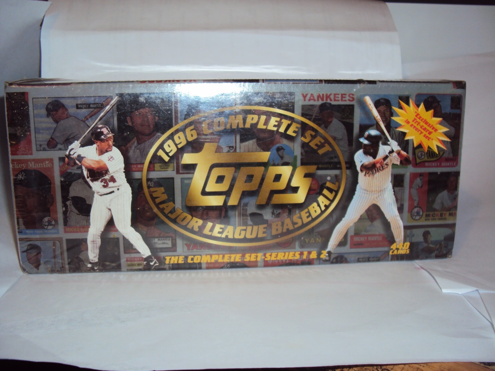 1996 TOPPS SERIES 1&2 FACTORY SEALED Baseball Cards TOTAL of 440 Cards