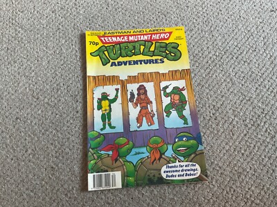 Teenage Mutant Hero Turtles Adventures issue #68 TMNT - Nijna Rare later issue