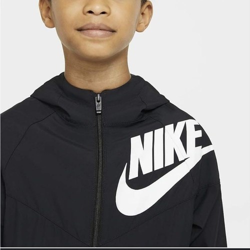 Nike Black Windbreaker Jacket Size Small - Picture 14 of 14