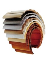 PVC Rolladenpanzer MINI holzfarben Rolladen Rollladen Rollo Rolladenbehang