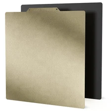 3D Printer Platform Double Sided Textured PEI Sheet, Removable Flexible Spring S