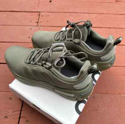 Adidas Racer TR23 Olive Strata Running Shoes IH2330 Mens  display picture 3