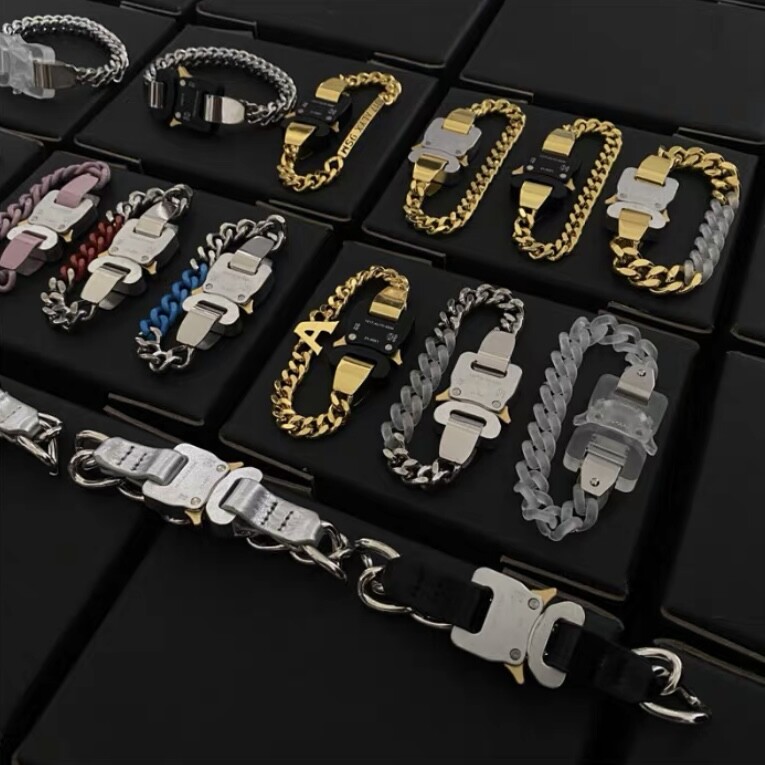 Metal 1017 ALYX 9SM Cubix Chain Multicolor Fixed Buckle
