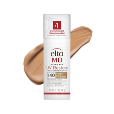UV Restore,Face Sunscreen, SPF 40, Mineral Sunscreen for Sun Damaged Skin Rep...